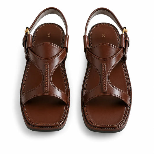 Khan Lala Premium Panjedar Leather Chappal