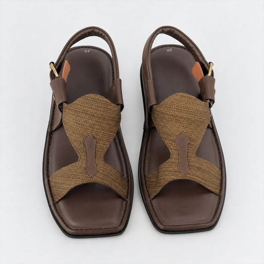 Zalmi Panjedar Fabric Chappal