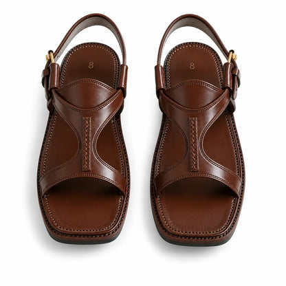 Khan Lala Premium Panjedar Leather Chappal