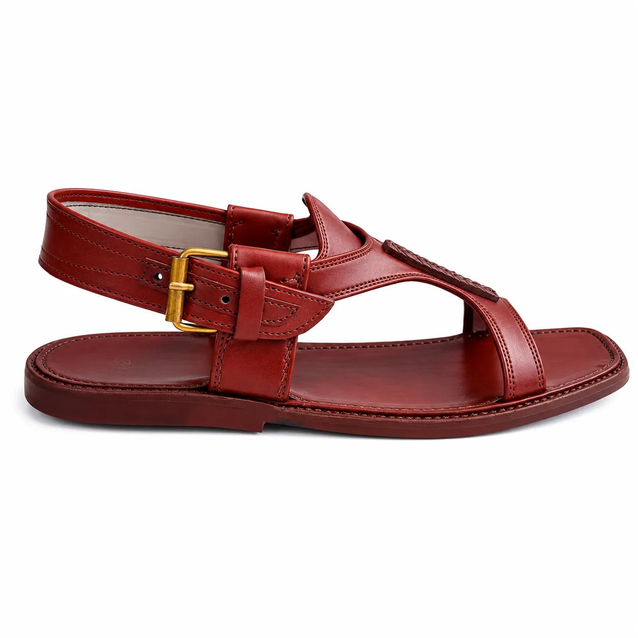Khan Lala Premium Panjedar Leather Chappal
