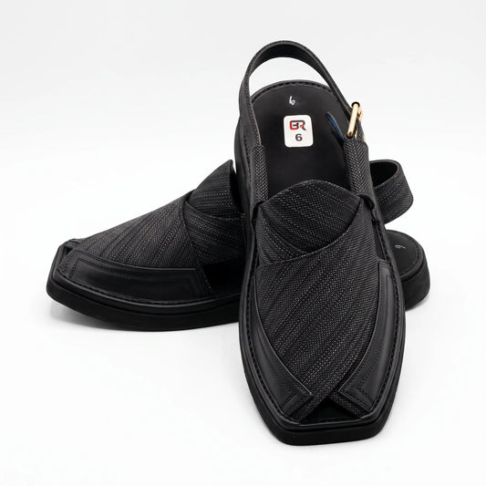 Taki Dar Fabric Double Sole Chappal