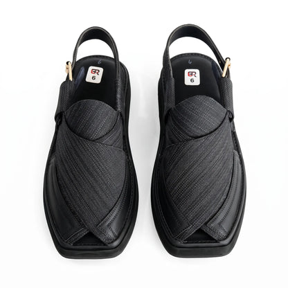 Taki Dar Fabric Double Sole Chappal