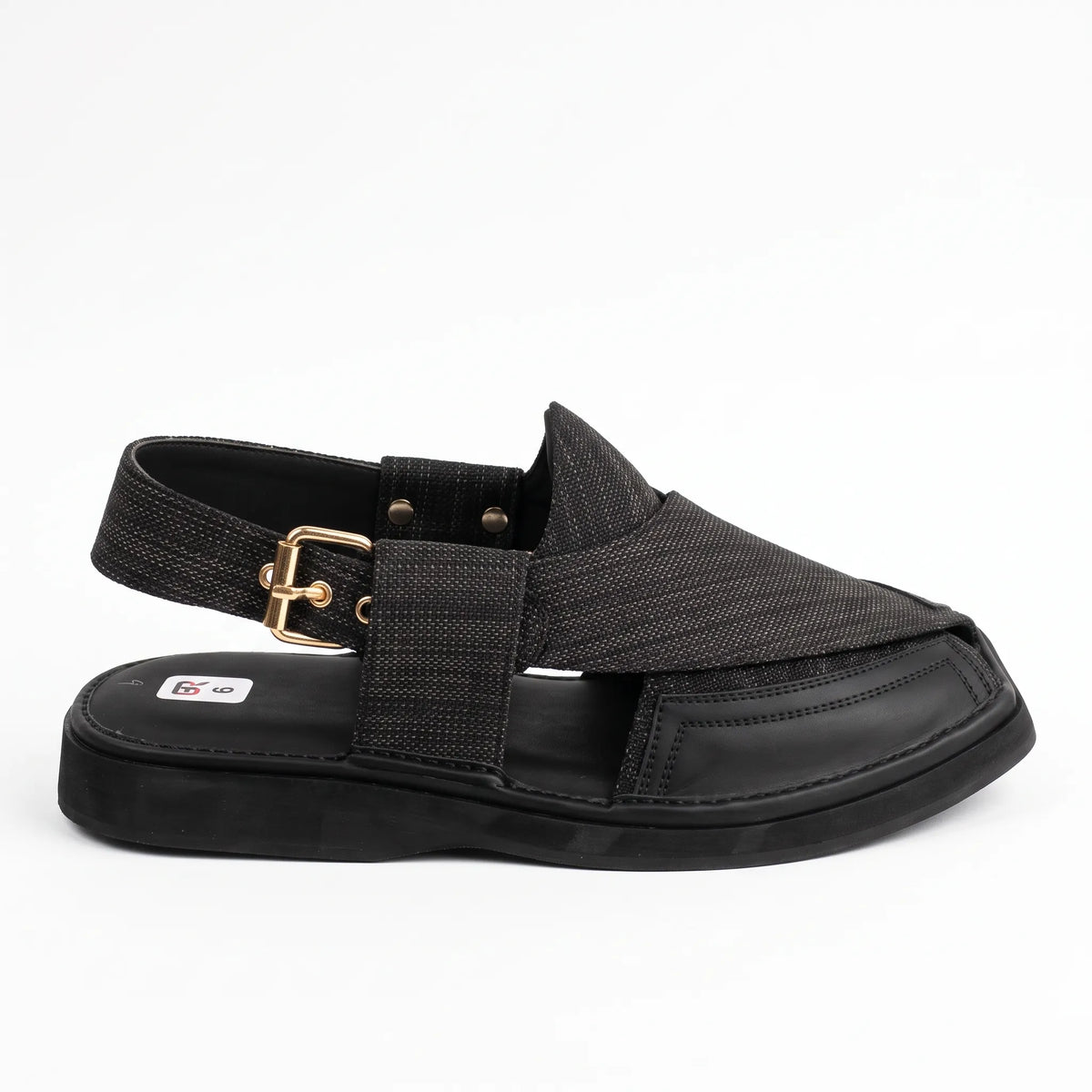 Taki Dar Fabric Double Sole Chappal