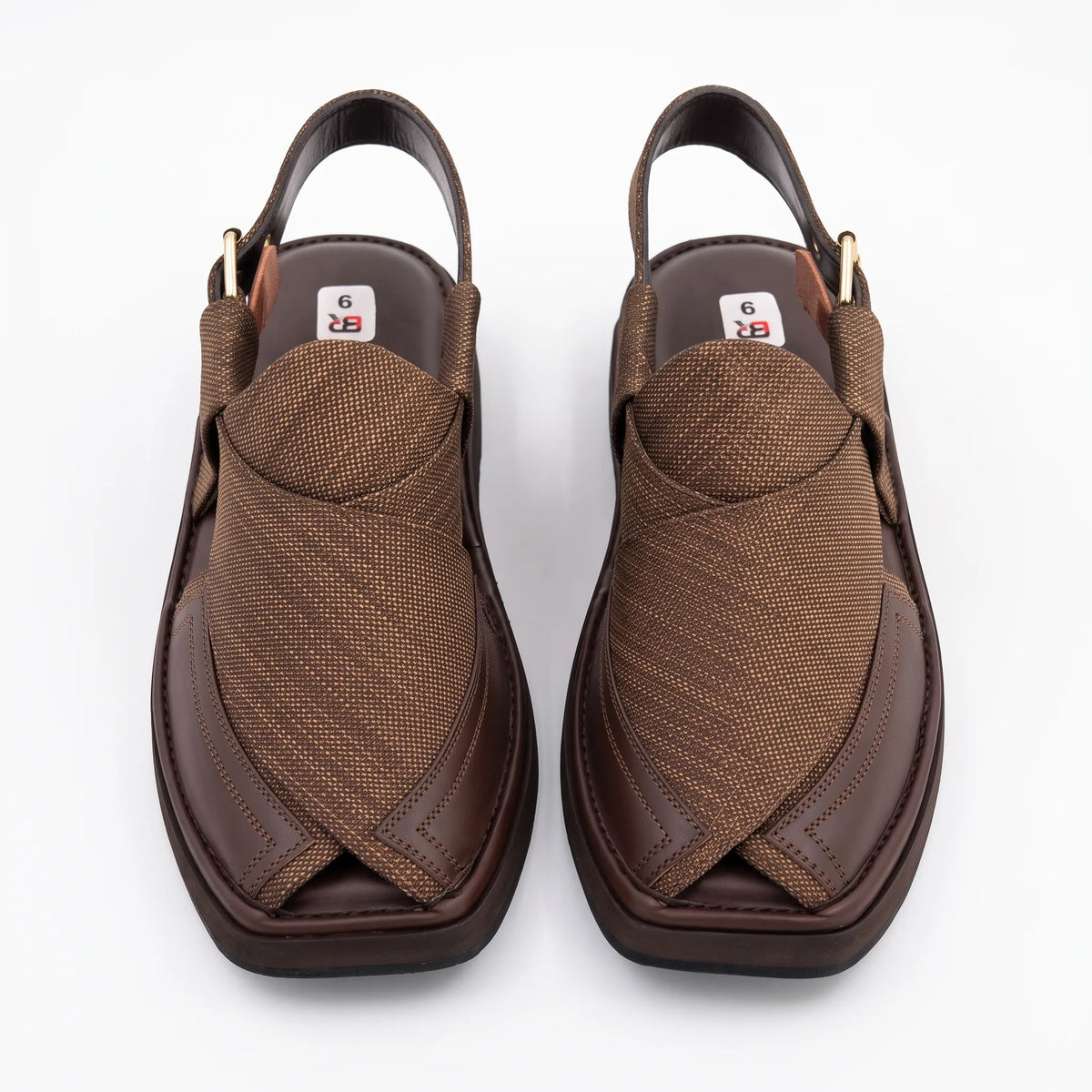 Taki Dar Fabric Double Sole Chappal