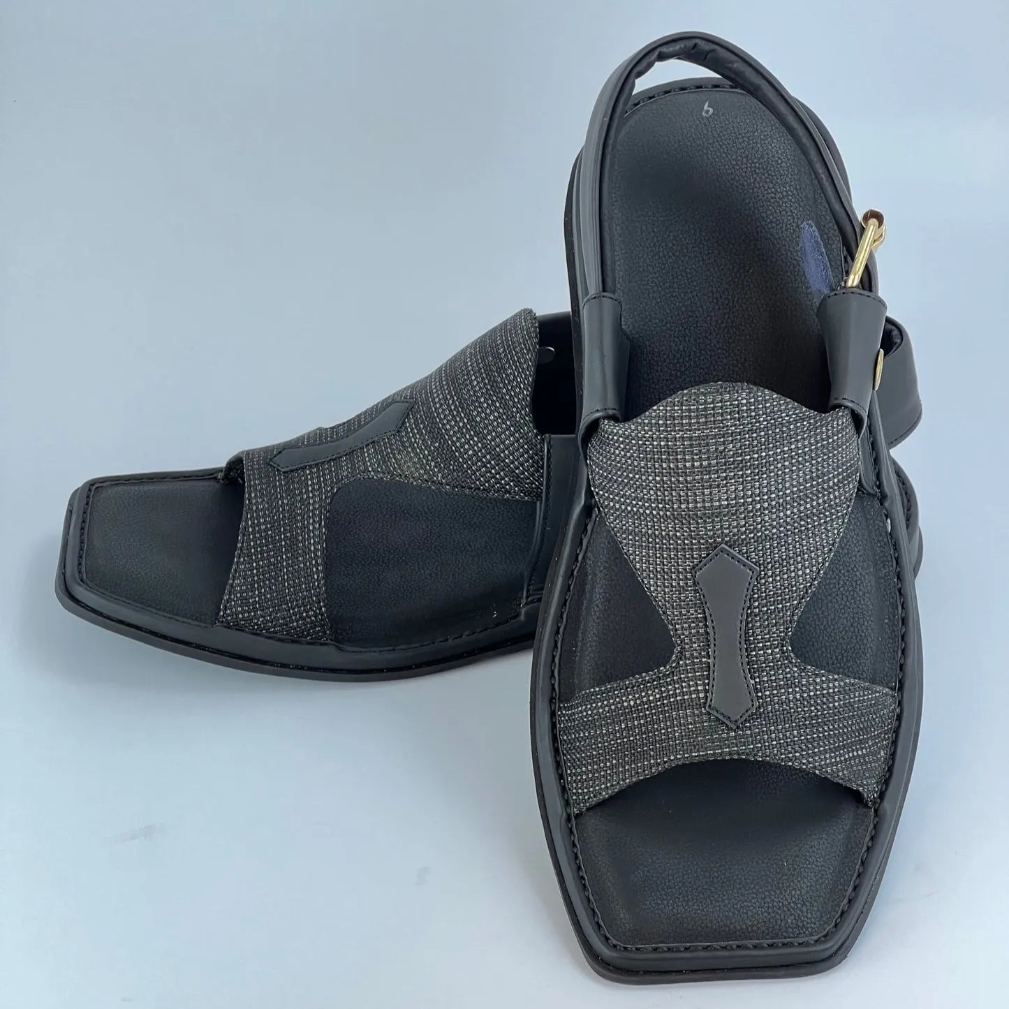 Zalmi Panjedar Fabric Chappal