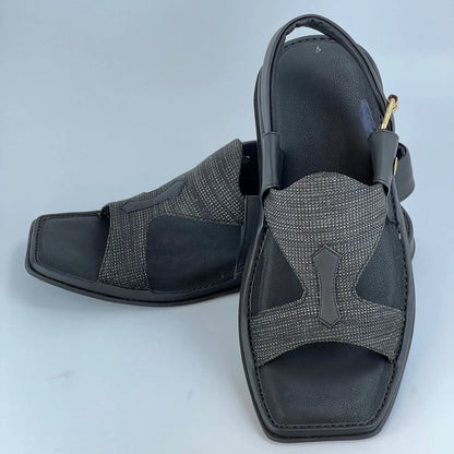 Zalmi Panjedar Fabric Chappal