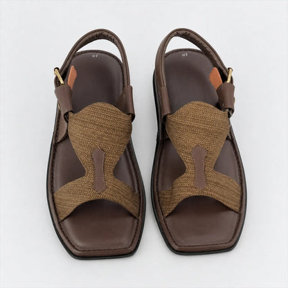 Zalmi Panjedar Fabric Chappal