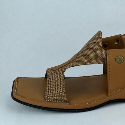 Zalmi Panjedar Fabric Chappal