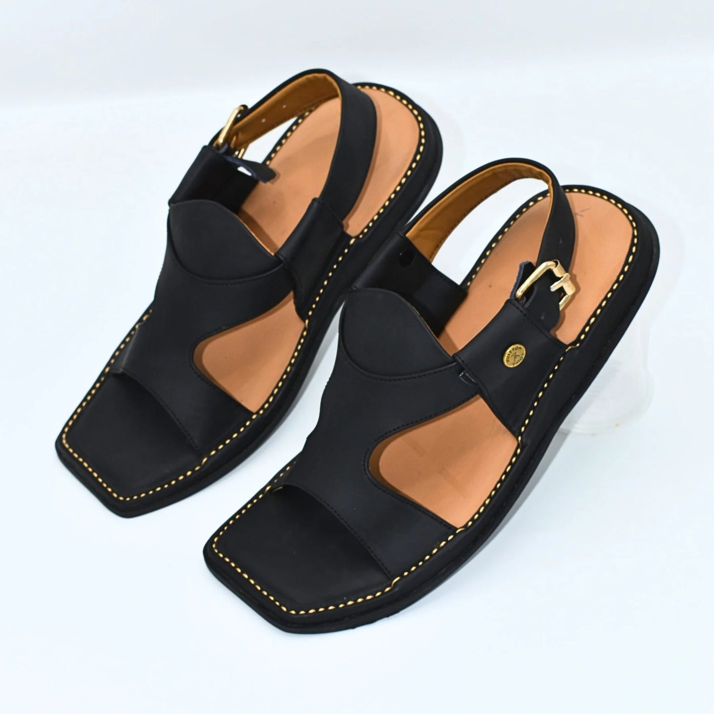 Zalmi Panjedar Leather Chappal