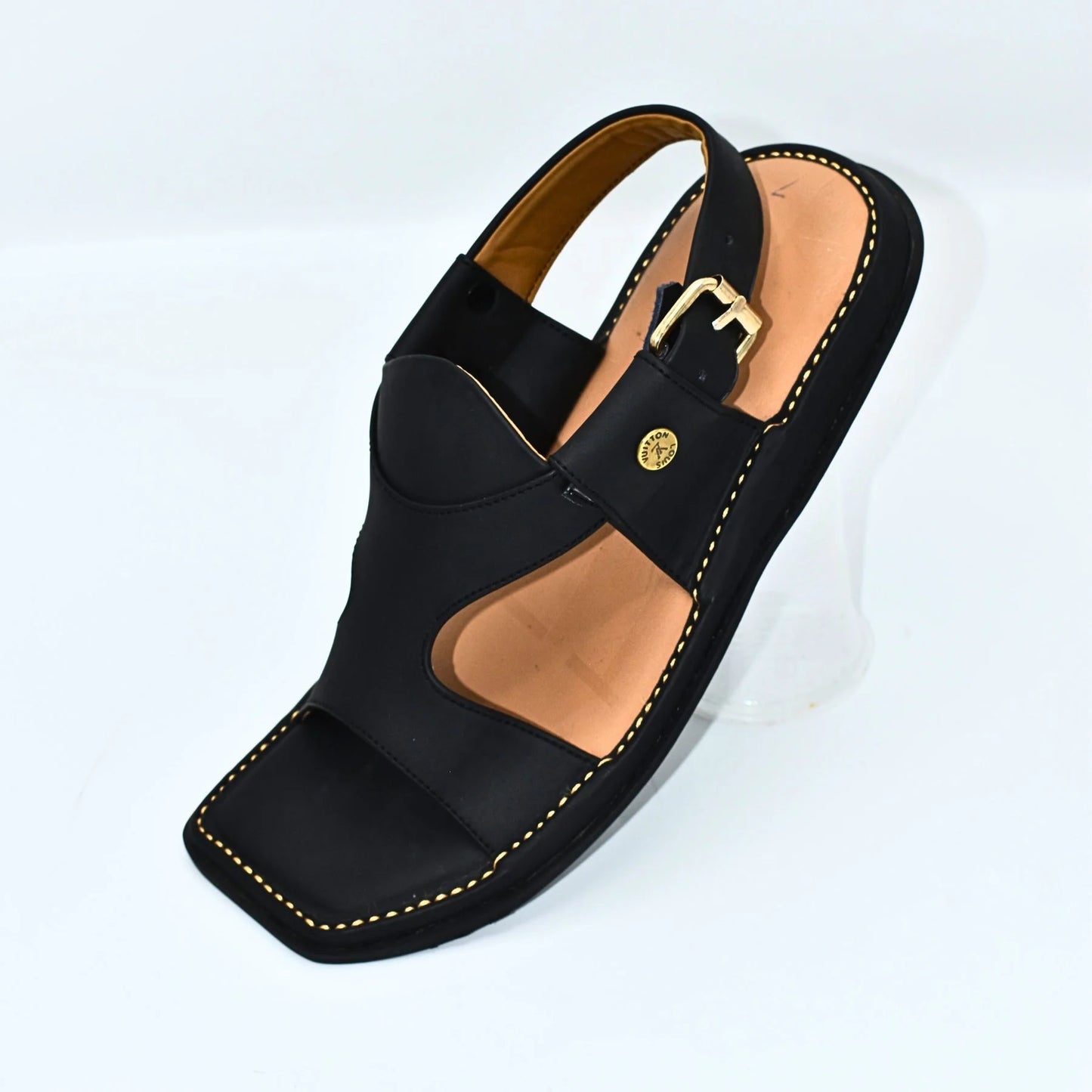 Zalmi Panjedar Leather Chappal
