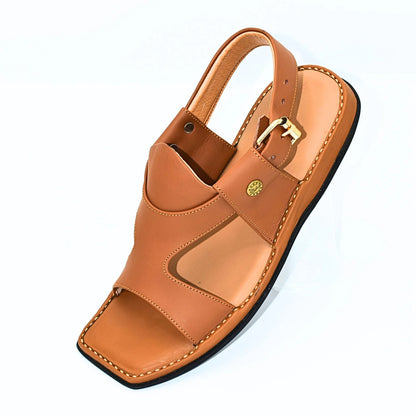 Zalmi Panjedar Leather Chappal